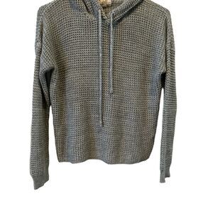Hippy‎ Rose small pull over gray hoodie sweater